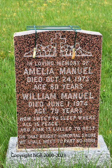 William & Amelia Manuelk