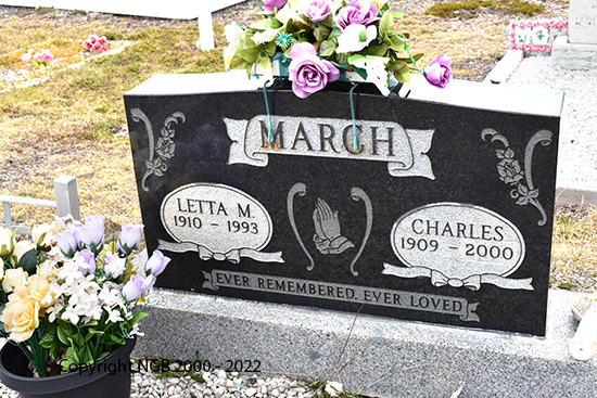 Charles & Letta M. March