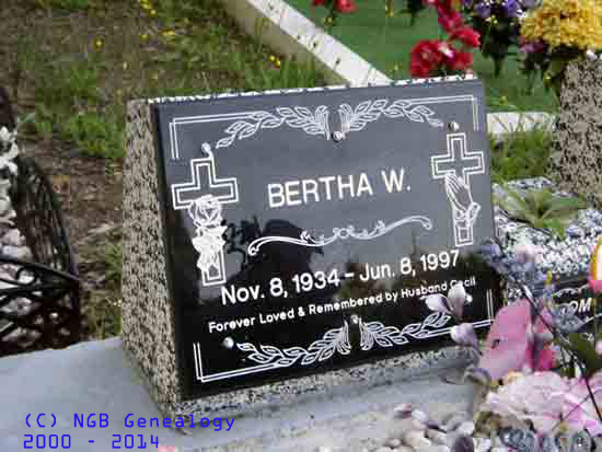 Bertha W. Marsh