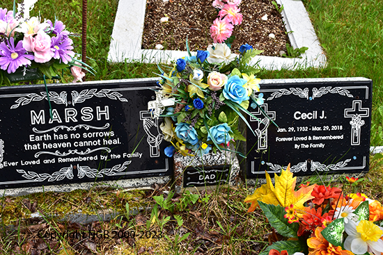 Cecil J. &' Bertha W. Marsh