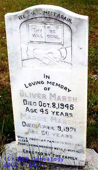 Edna, Lisa, and Ward Marsh