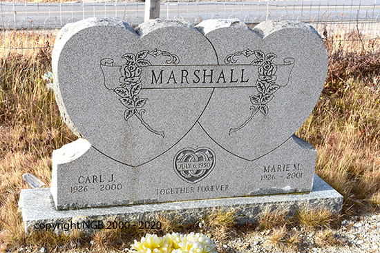 Carl J. & Marie M. Marshall