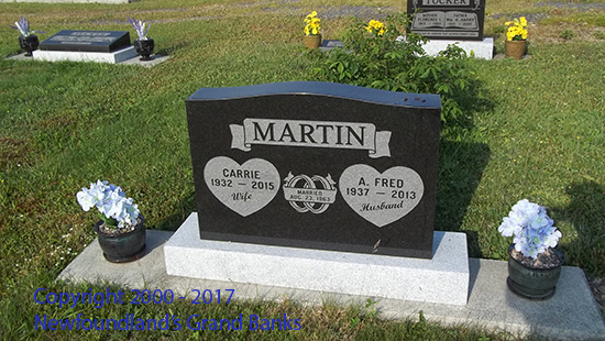 CARRIE & A. FRED MARTIN