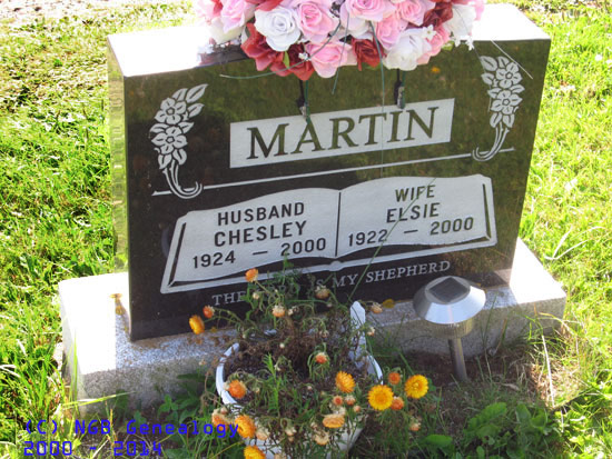 Chesley and Elsie Martin