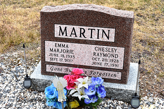 Chesley Raymond & Emma Marjorie Martin