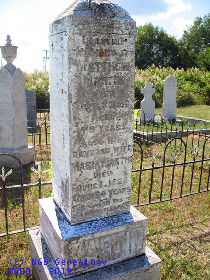 Matthew and Maria Martin