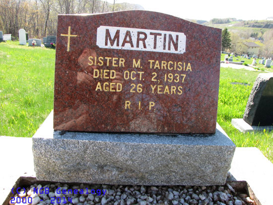Sister M. Tarcisia Martin