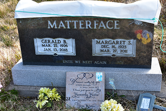 Gerald B. & Margaret S. Matterface