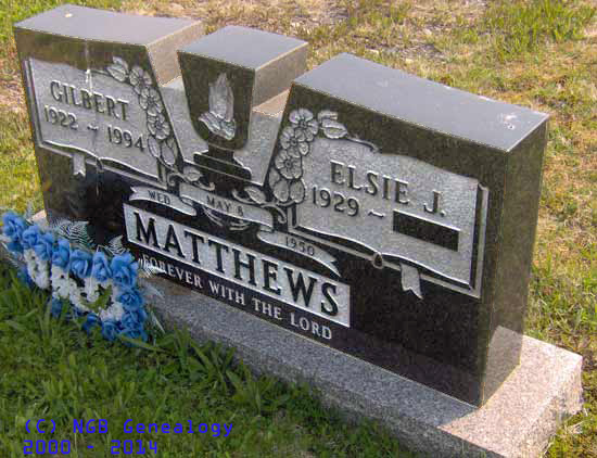 Gilbert and Elsie Matthews