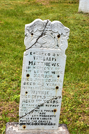 Sarah & Winnie Matthews