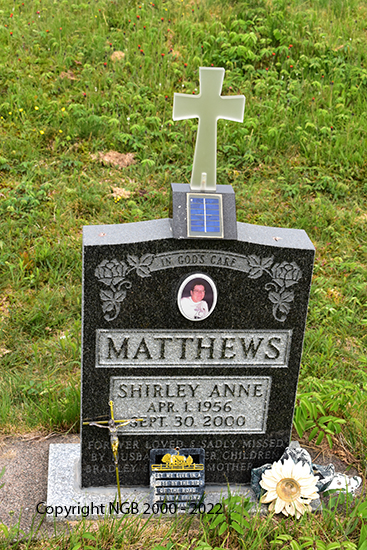 Shirley Anne Matthews
