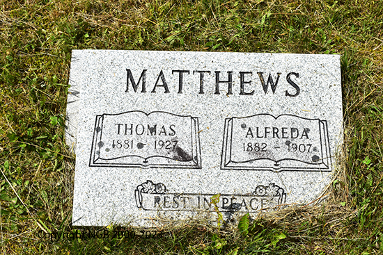 Thomas & Alfreda Matthews