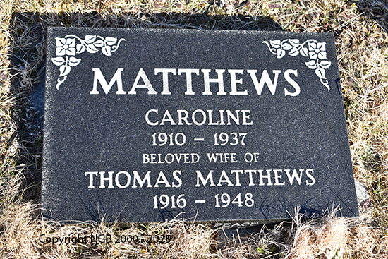 Thomas & Caroline Matthews
