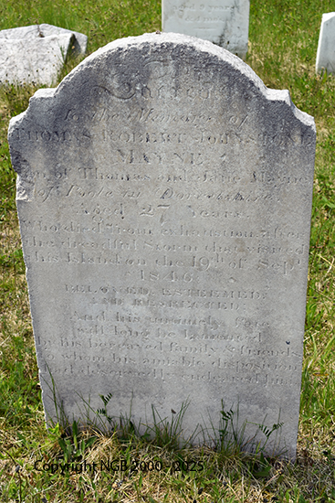 Thomas Robert Johnstone Mayne