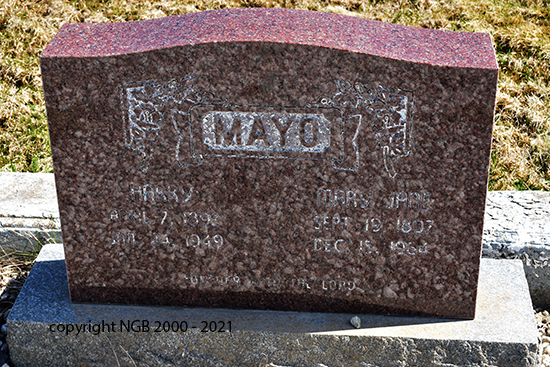 Harry & Mary Jane Mayo
