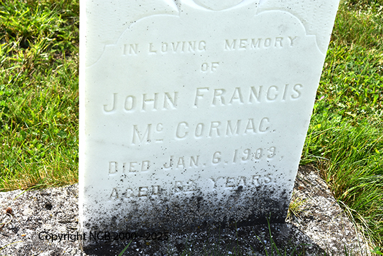 John francis McCormack