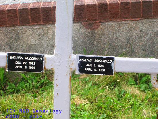 Weldon and Agatha McDonald