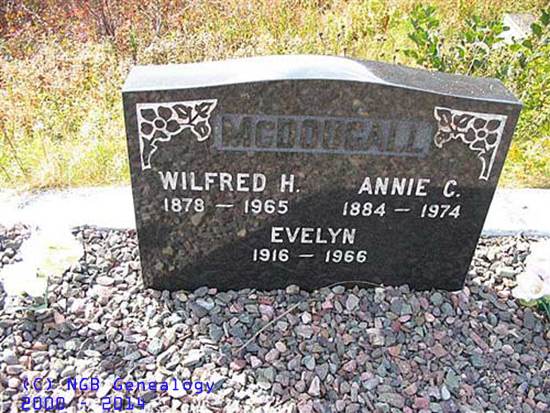 Wilfred-H., Annie C. & Evelyn McDougall