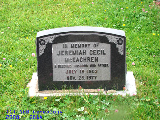 Jeremiah Cecil McEachern