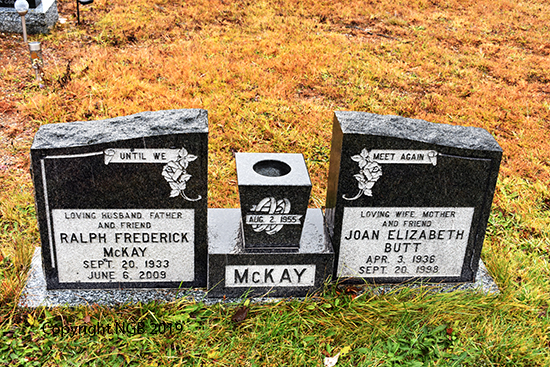 Ralph Frederick McKay & John Elizabeth Butt McKay