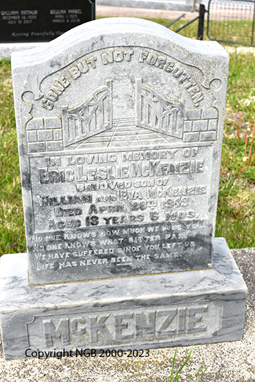 Eric Leslie McKenzie