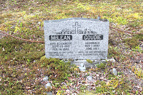 Avis Elizabeth McLedan - Archibald Gouldie