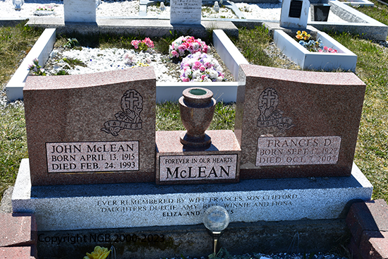 John & Frances D. McLean