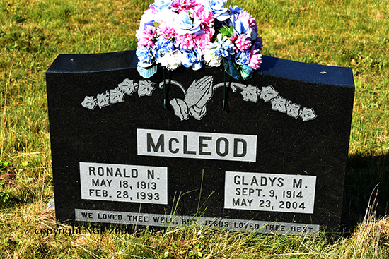 Ronald N. & Gladys M. McLeao