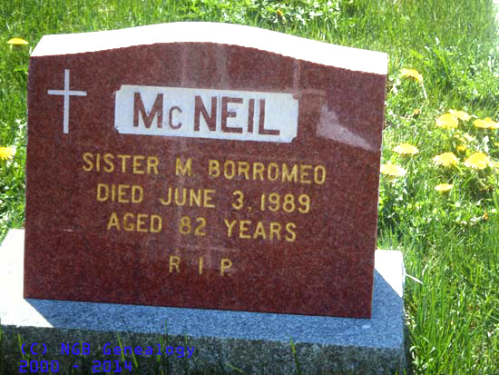Sister M. Borromeo McNeil