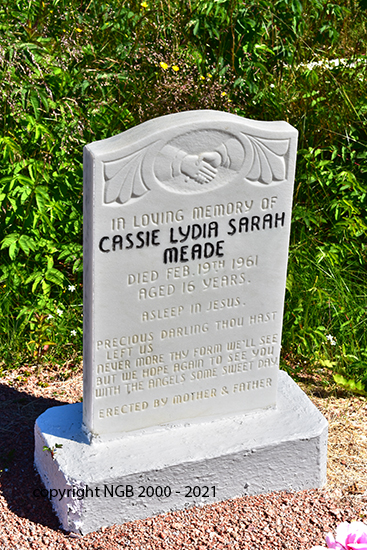 Cassis Lydia Sarah Meade