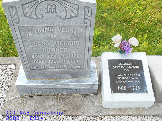Clara Meadus Downer & Reginald Meadus