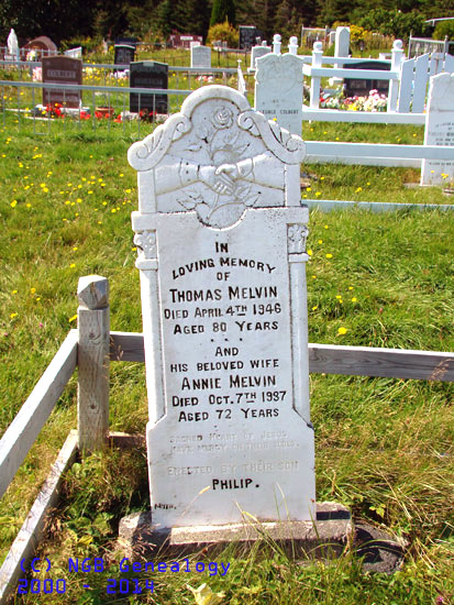 Thomas & Annie Melvin