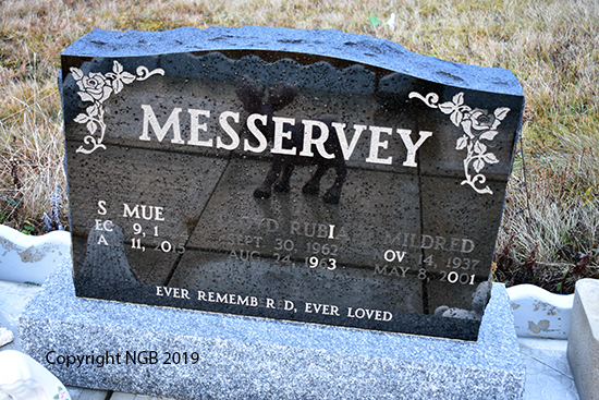 Samuel, Lloyd & Mildred Messervey