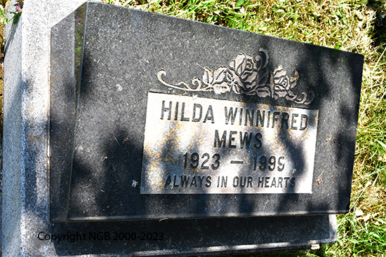 Hilda Winnifred Mews