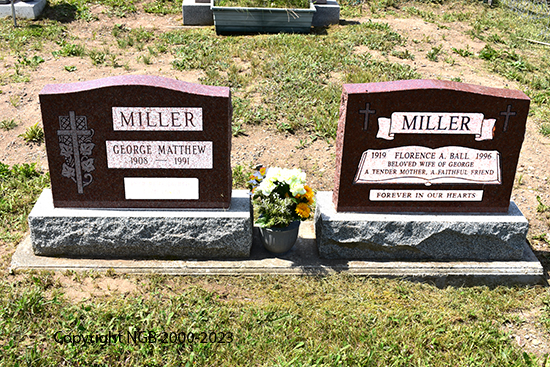 George Matthew & Florence A. Ball Miller