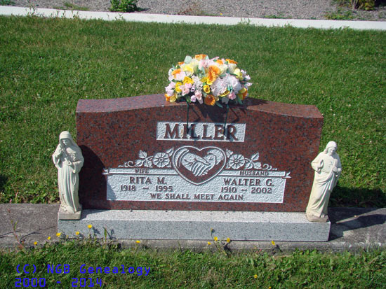 Rita M. and Walter G. Miller