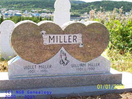VIOLET AND WILLIAM MILLER