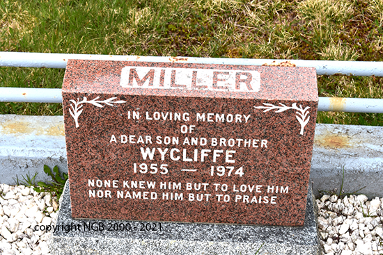 Wycliffe Miller