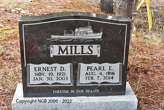 Ernest D, & Pearl E. Mills