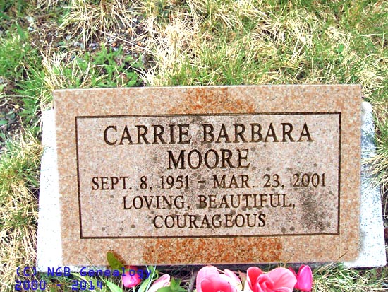 Carrie Barbara Moore