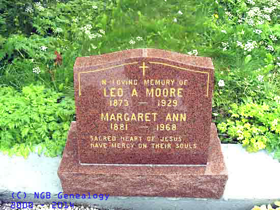 Leo A. & Margaret Ann Moore