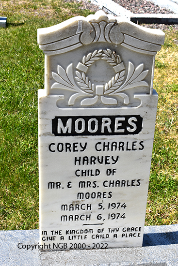 Corey Charles Harvey Moores