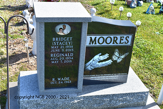 Reginald, Bridget & R. Wade Moores