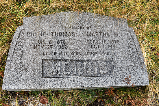 Philip Thomas & Martha M. Moris