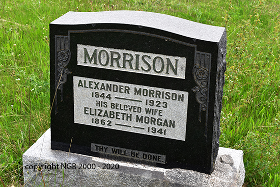 Alexander & Elizabeth Morgan Morrison