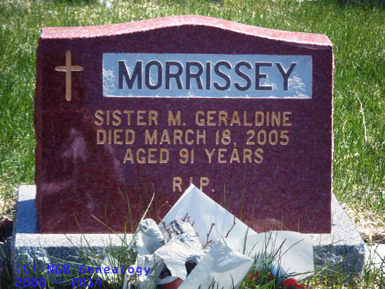 Sr. M. Geraldine Mossissey