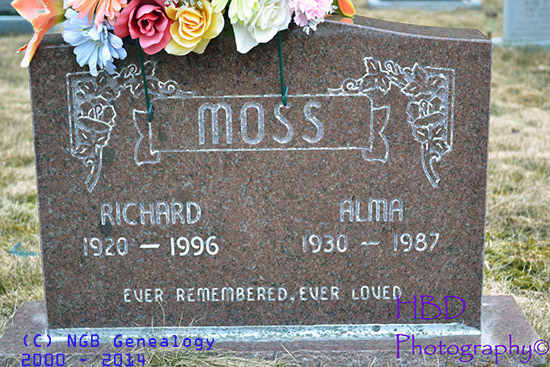 Richard & Alma Moss