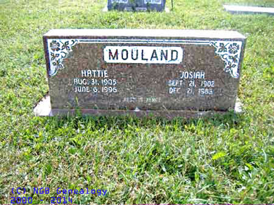 Hattie and Josiah MOULAND