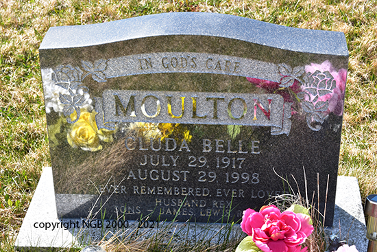 Cluda Belle Moulton