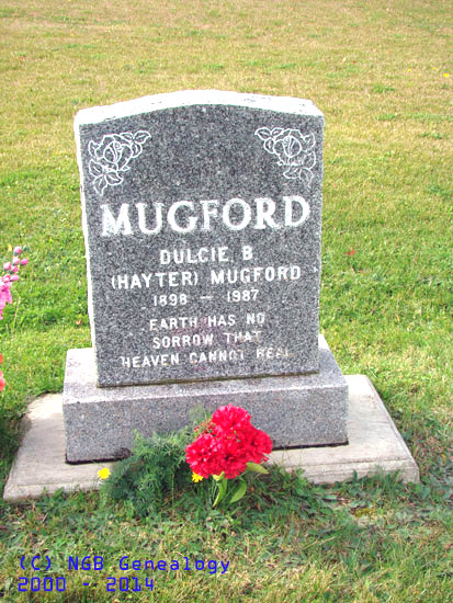 Dulcie B. (Hayter) Mugford